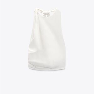 Zara - never worn - open back top